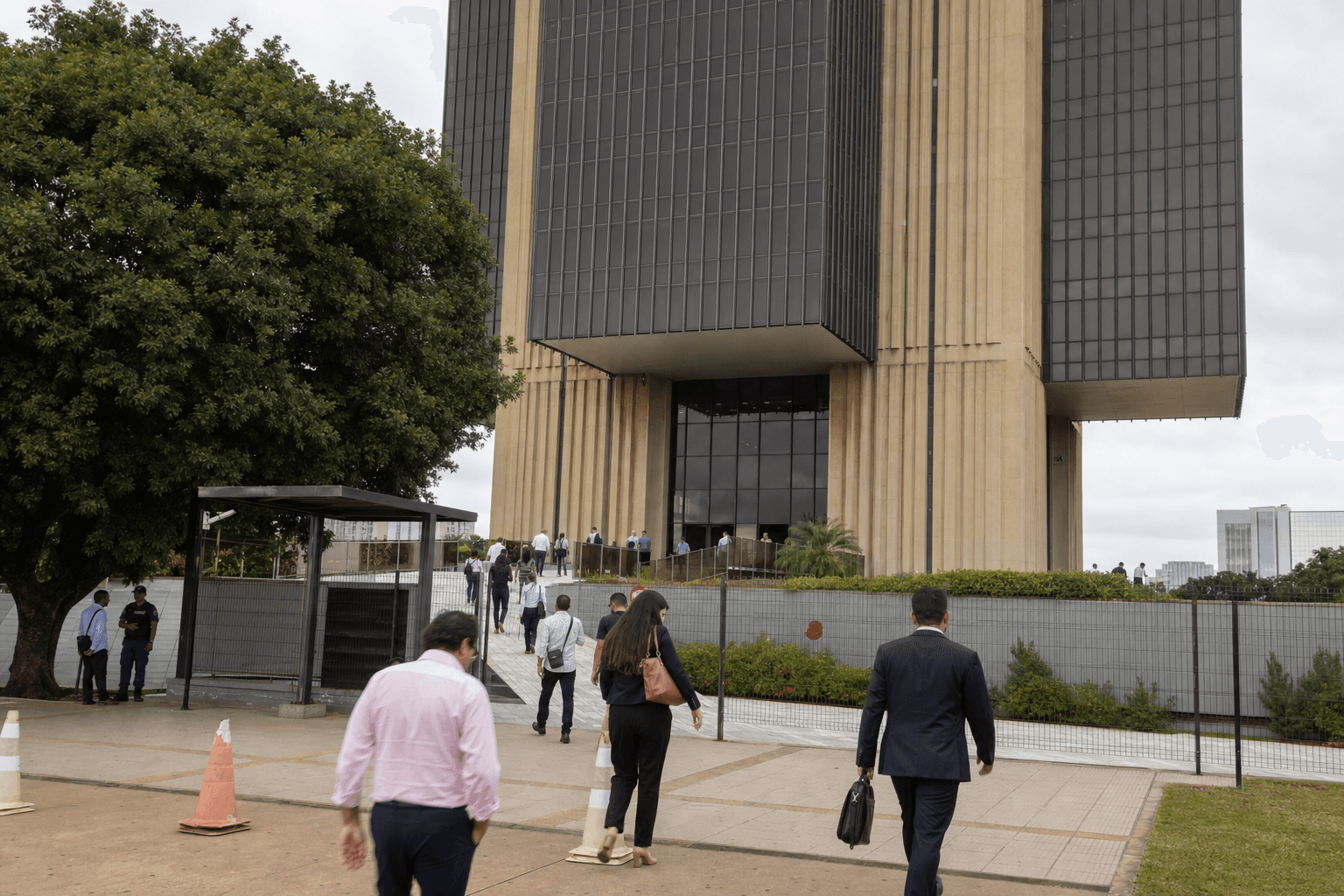 Exterior of the Central Bank of Brazil headquarters in Brasília